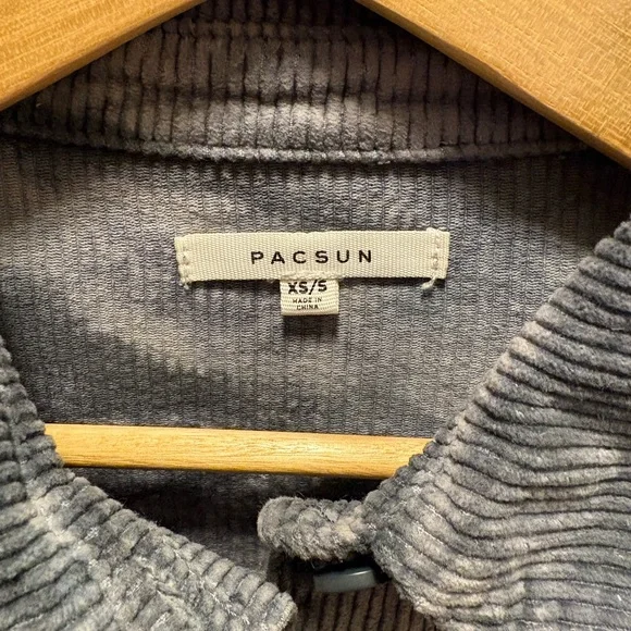 PacSun Tie-Dye Corduroy Shacket - Picture 4 of 6